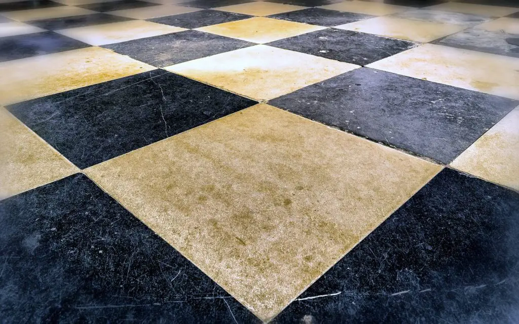 old floor tiles