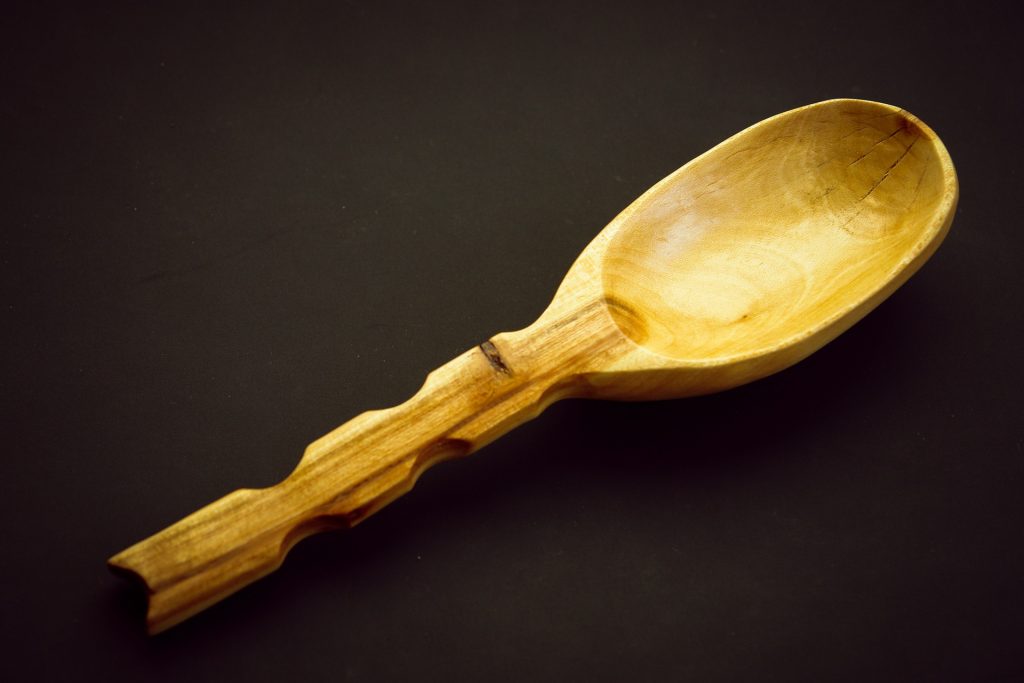 wood carving spoon